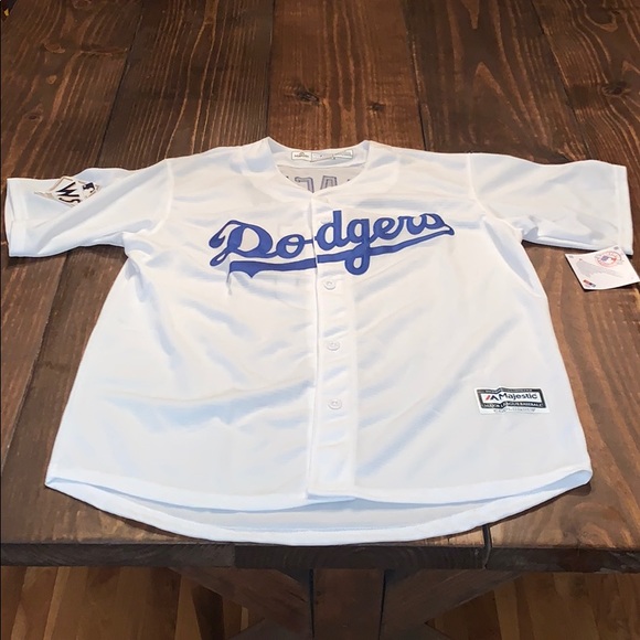 Majestic Other - NWT Dodgers Seager’s jersey